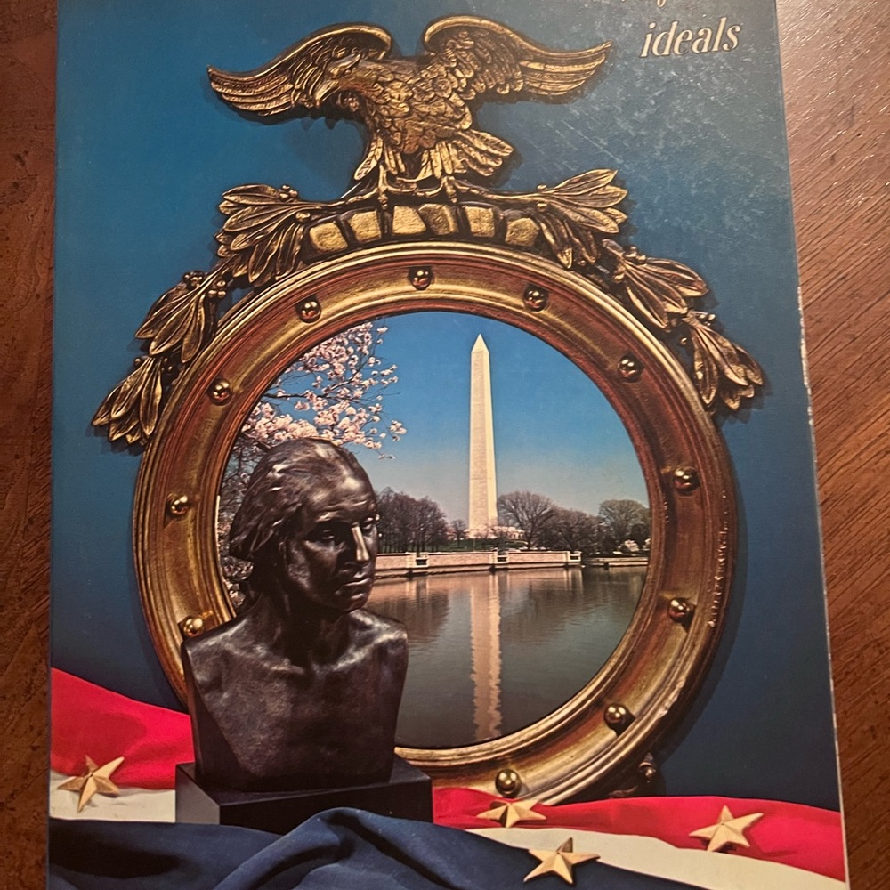 Patriotic Ideals Book Reflection Vintage January 1969 Volume 26 Number 1